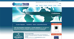 Desktop Screenshot of newteck-ci.com.br